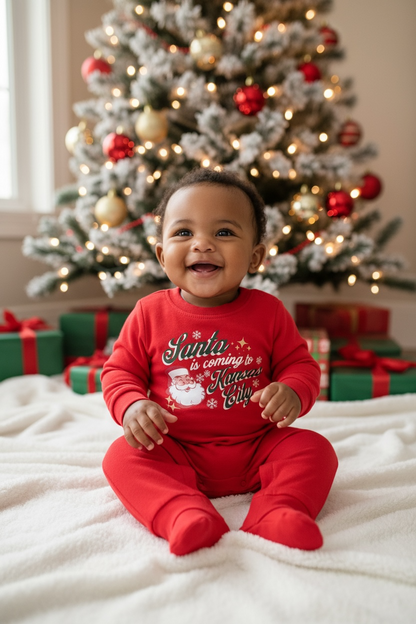 Santa is coming to Kansas City Sweatsuit