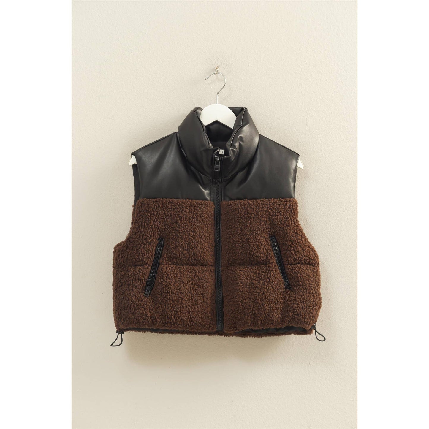 Sherpa Pu Puffer Vest