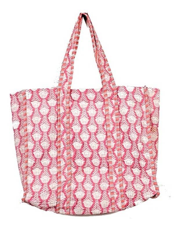 Organic Reversible Quilted Tote Bag | 40P575