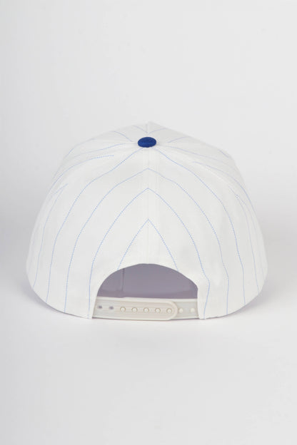 Pinstripe Two-Tone Baseball Cap