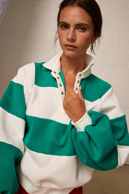 PT16060-3 - Everly Striped Pullover