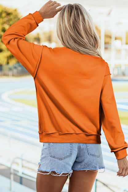 66 Game Day Oversize Reversible Mock Neck Sweatshirt (S-XL)