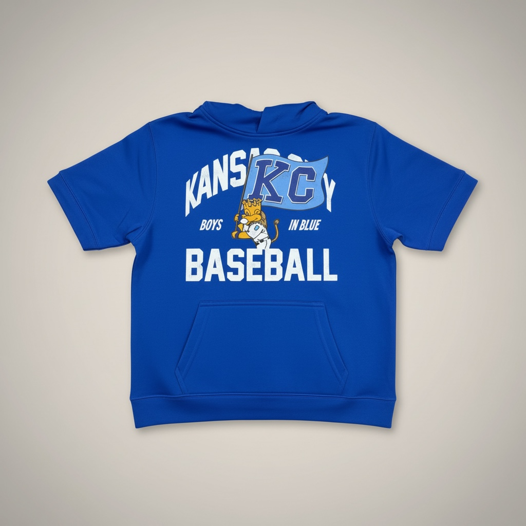 Royals Short Sleeve Hoodie