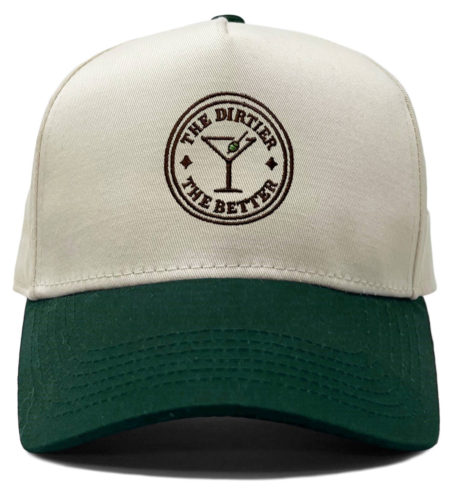 Two Tone Cap - Pickleball Social Club - Forest/Beige – Fancy Fanny