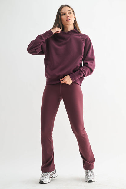 Hearthline Fleece Mock Neck Sweater