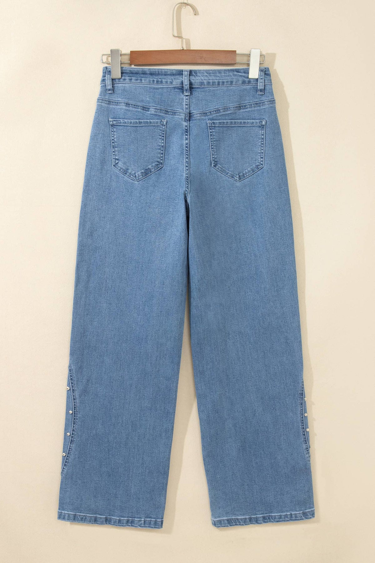 66 Seam Rivet Detail Regular Fit Ankle Length Jeans (4-16)