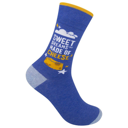 Sweet Dreams Are Made Of Cheese Socks- CLOSEOUT | Funatic