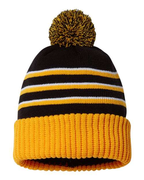 Pom Cuffed Beanie