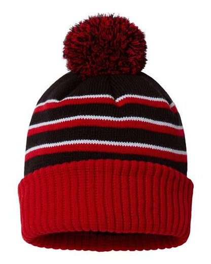 Pom Cuffed Beanie