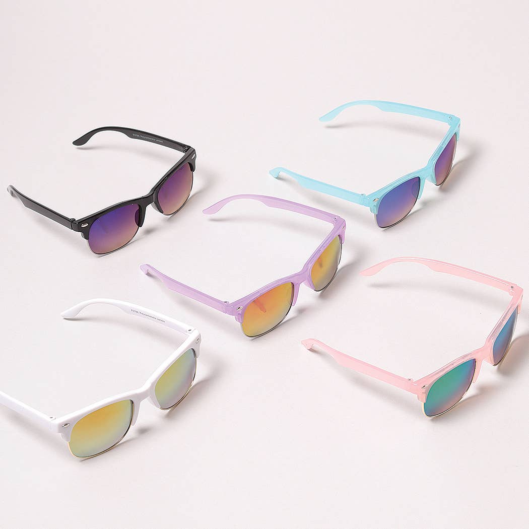 Kid's Reflective Fashion Sunglasses