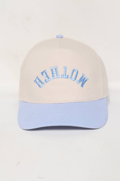 MOTHER Upside Down embroidery in Two Tone Baseball Cap