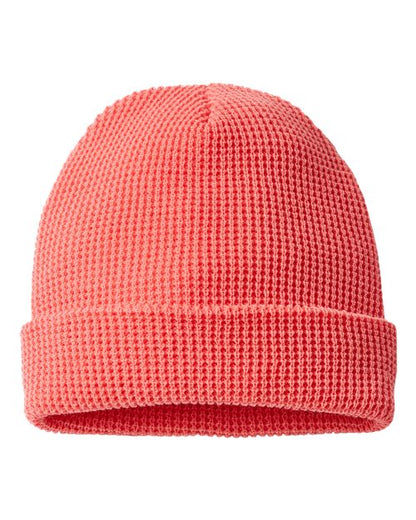 Waffle Cuffed Beanie