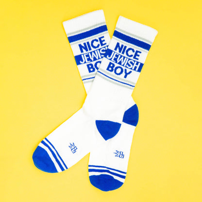 Nice Jewish Boy Gym Crew Socks