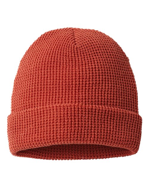 Waffle Cuffed Beanie