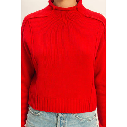 High Roll Neck Sweater