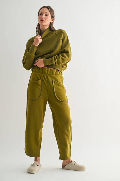 Malibu Raglan Sleeve Turtleneck