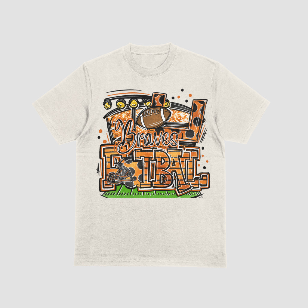 Bonner Football Illustration Tee