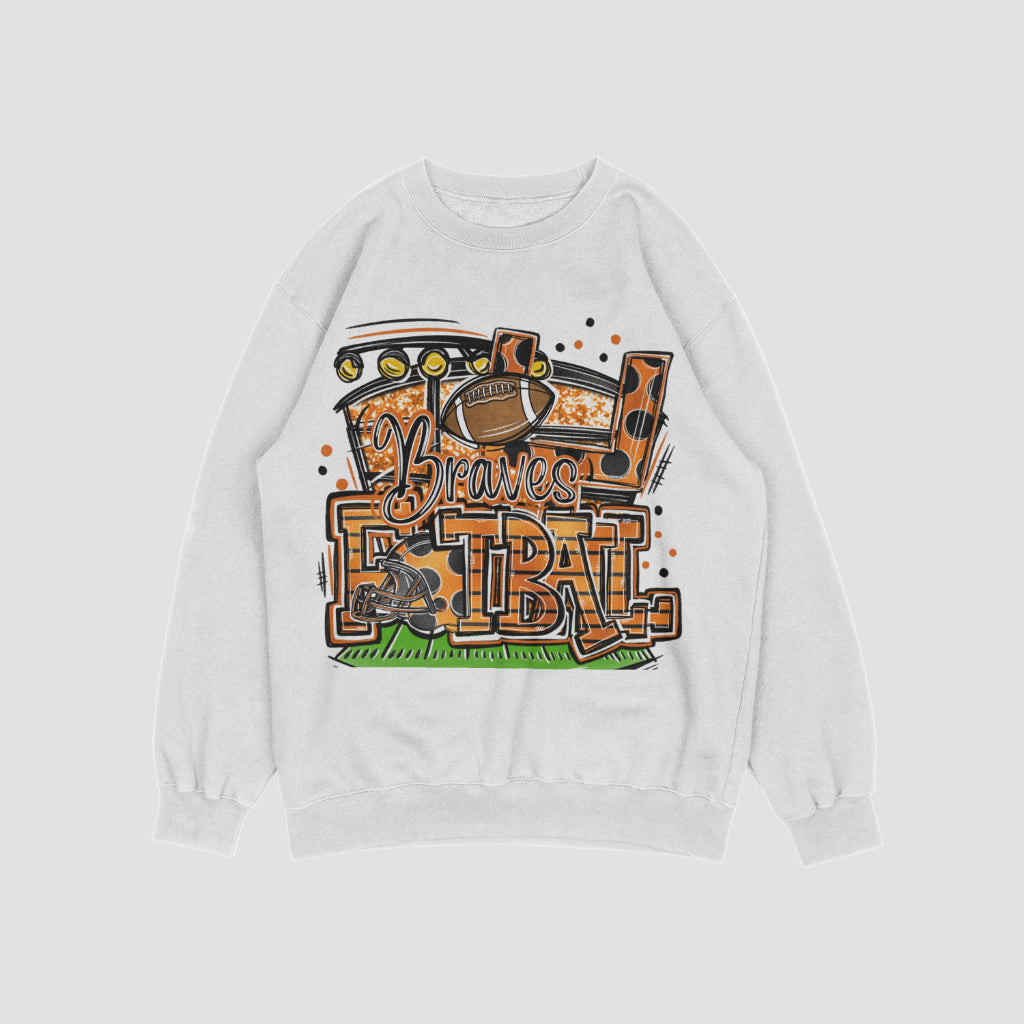 Bonner Football Illustration Sweatshirt