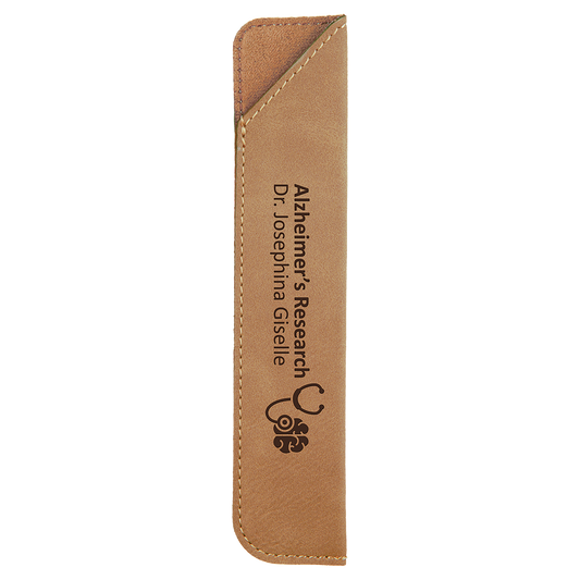 6 1/4" Leather Pen Sleeve