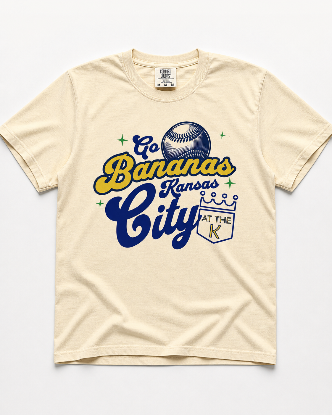 Banana Baseball Comfort Color Tee