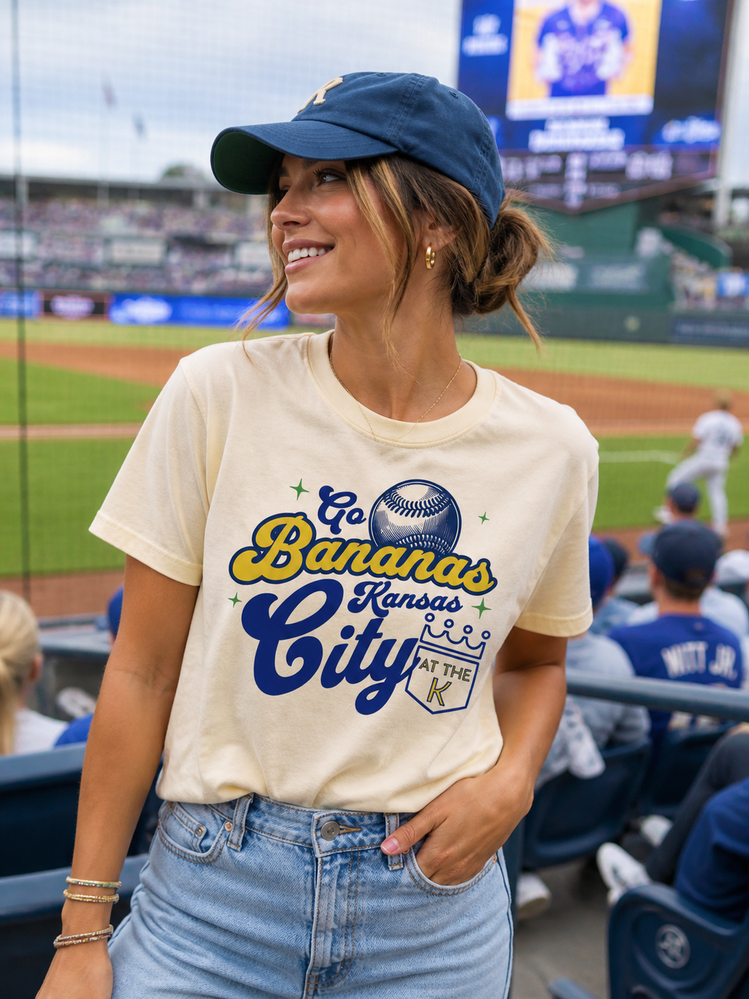 Banana Baseball Comfort Color Tee