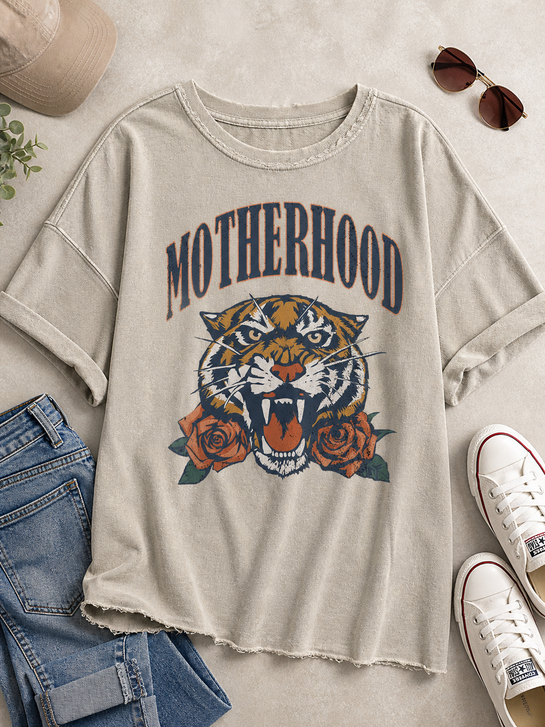 Motherhood Cutoff Tee
