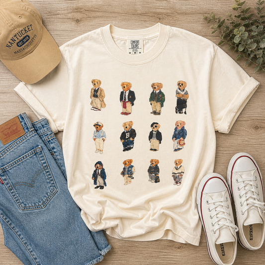 Bear Collage Tee