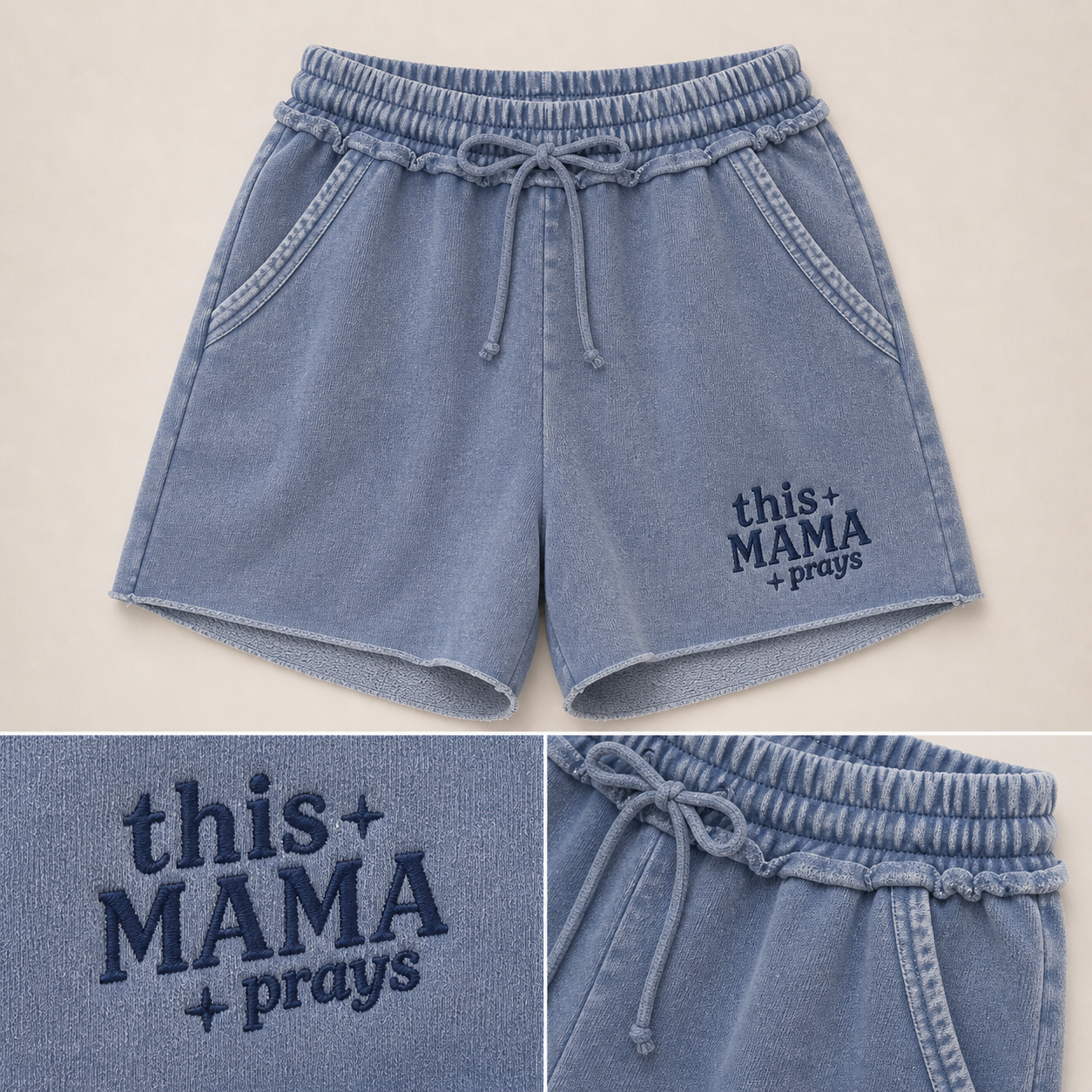 This Mama Prays Shorts