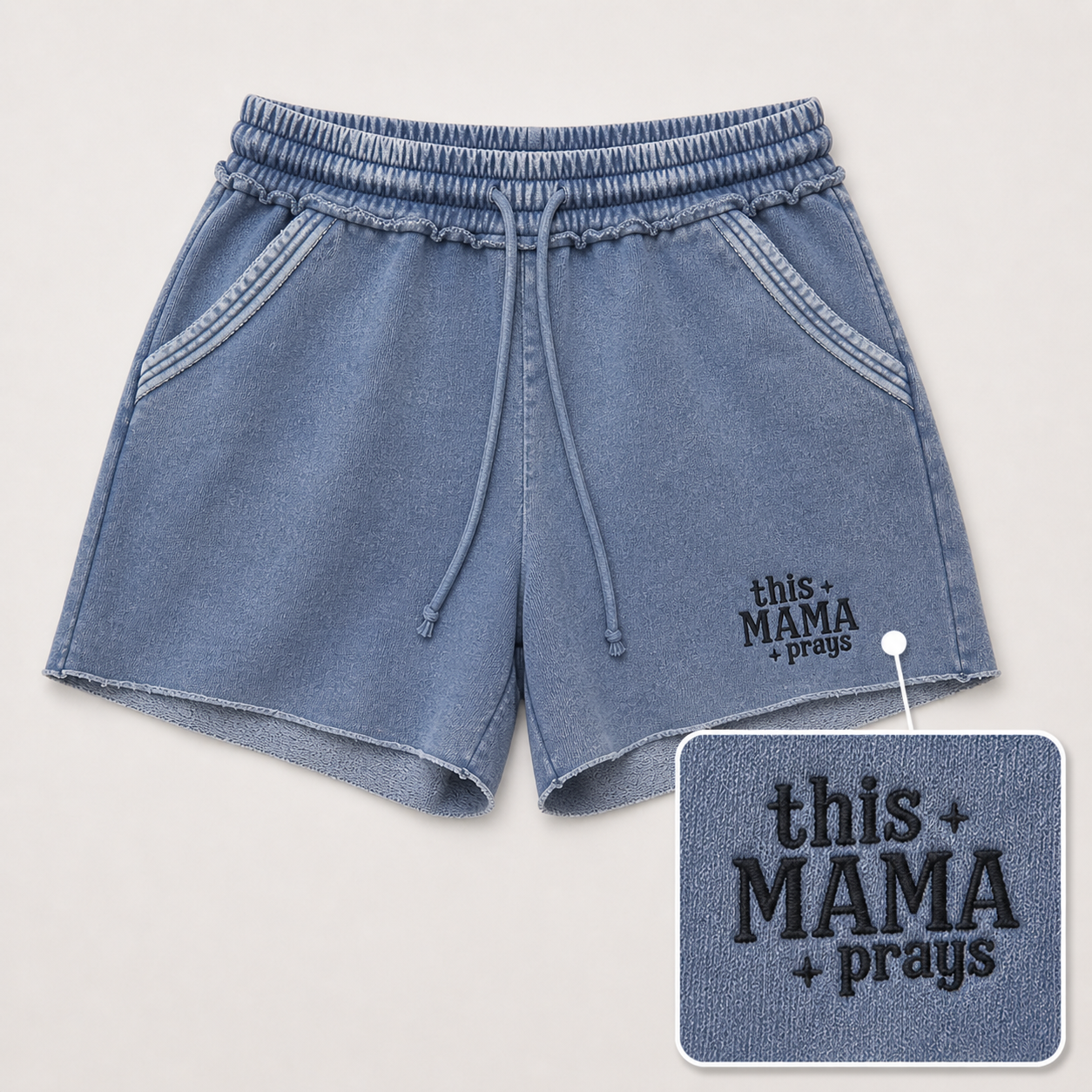 This Mama Prays Shorts