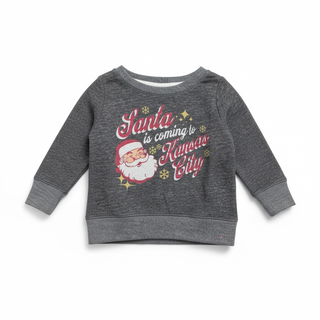 Santa is Coming to KC toddler shirt