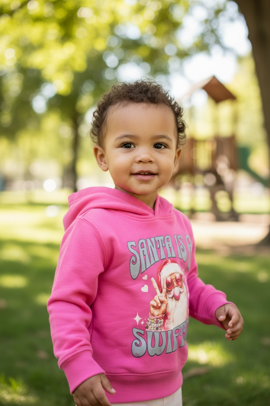 Santa is a Swiftie Toddler Hoodie