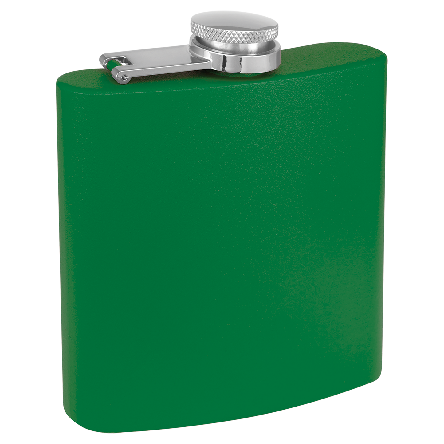 6 oz. Powder Coated Stainless Steel Flask