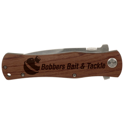 4 1/2" Wood Handle Knife