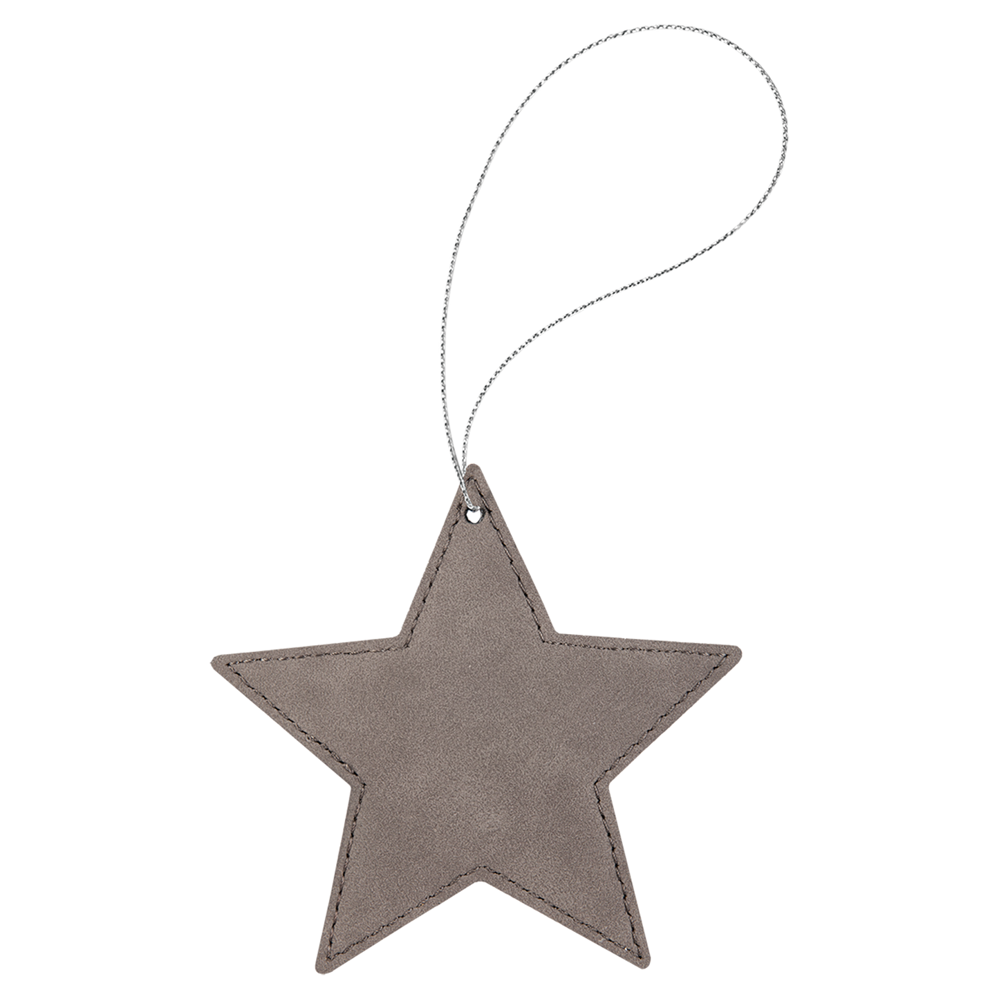 Leather Star Ornament