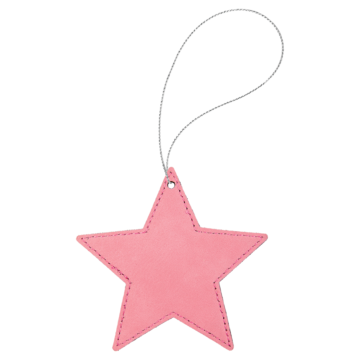 Leather Star Ornament