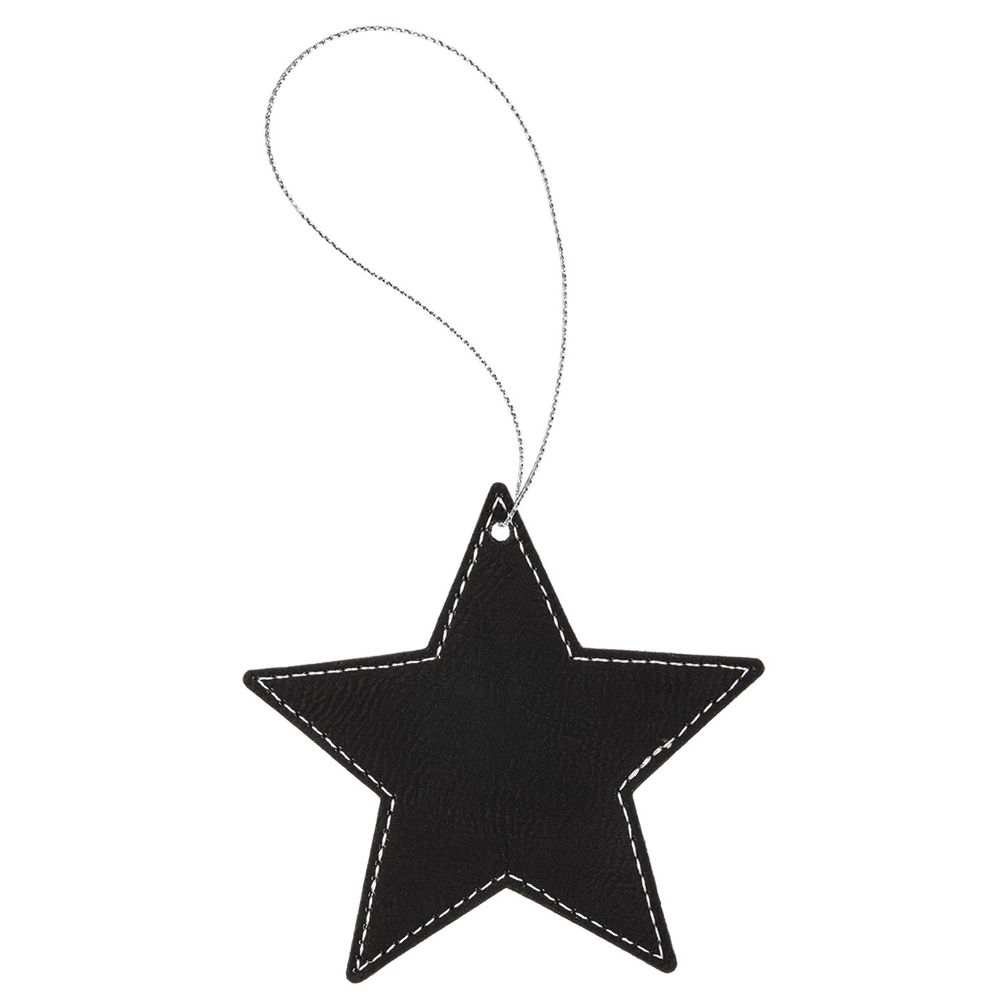 Leather Star Ornament
