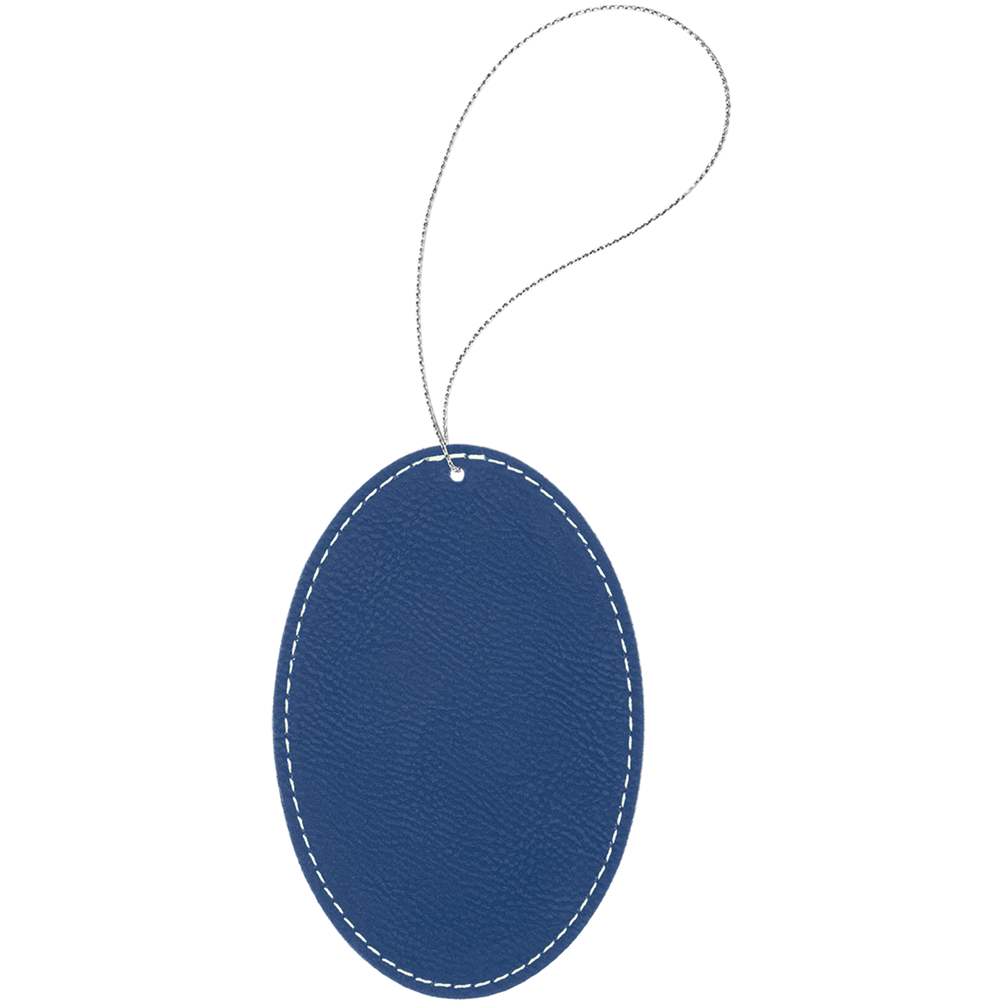 Leather Oval Ornament
