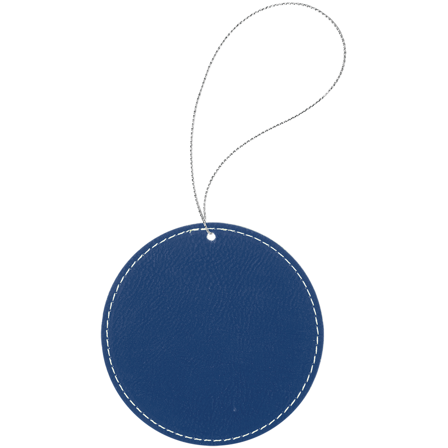Leather Round Ornament