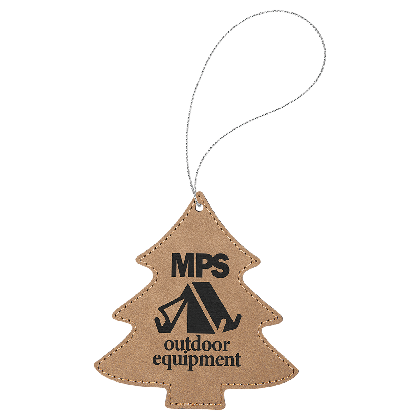 Leatherette Tree Ornament