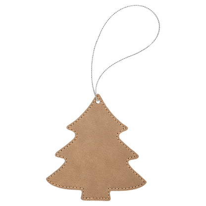 Leatherette Tree Ornament