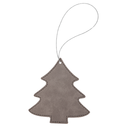 Leatherette Tree Ornament