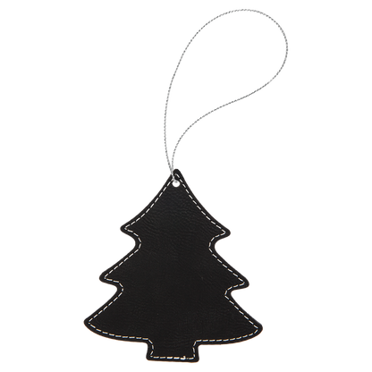 Leatherette Tree Ornament