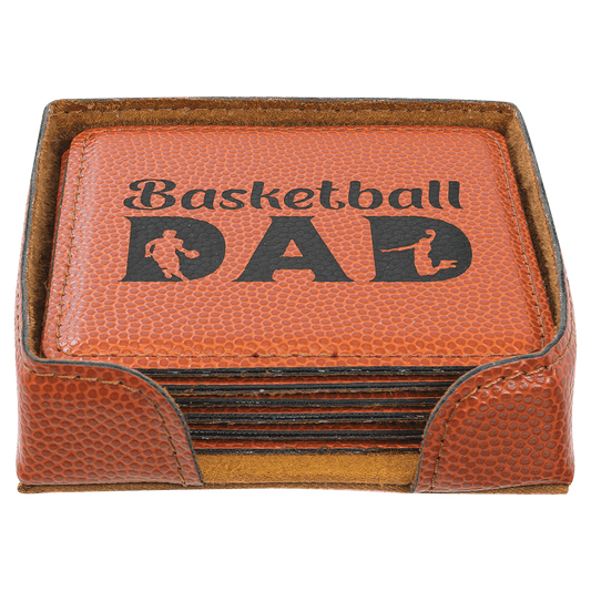 Basketball Square 6-Coaster Set