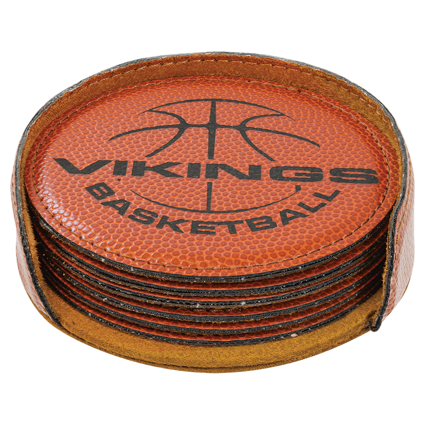 Basketball Round 6-Coaster Set