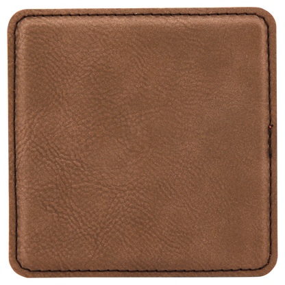 Square Leatherette Coaster