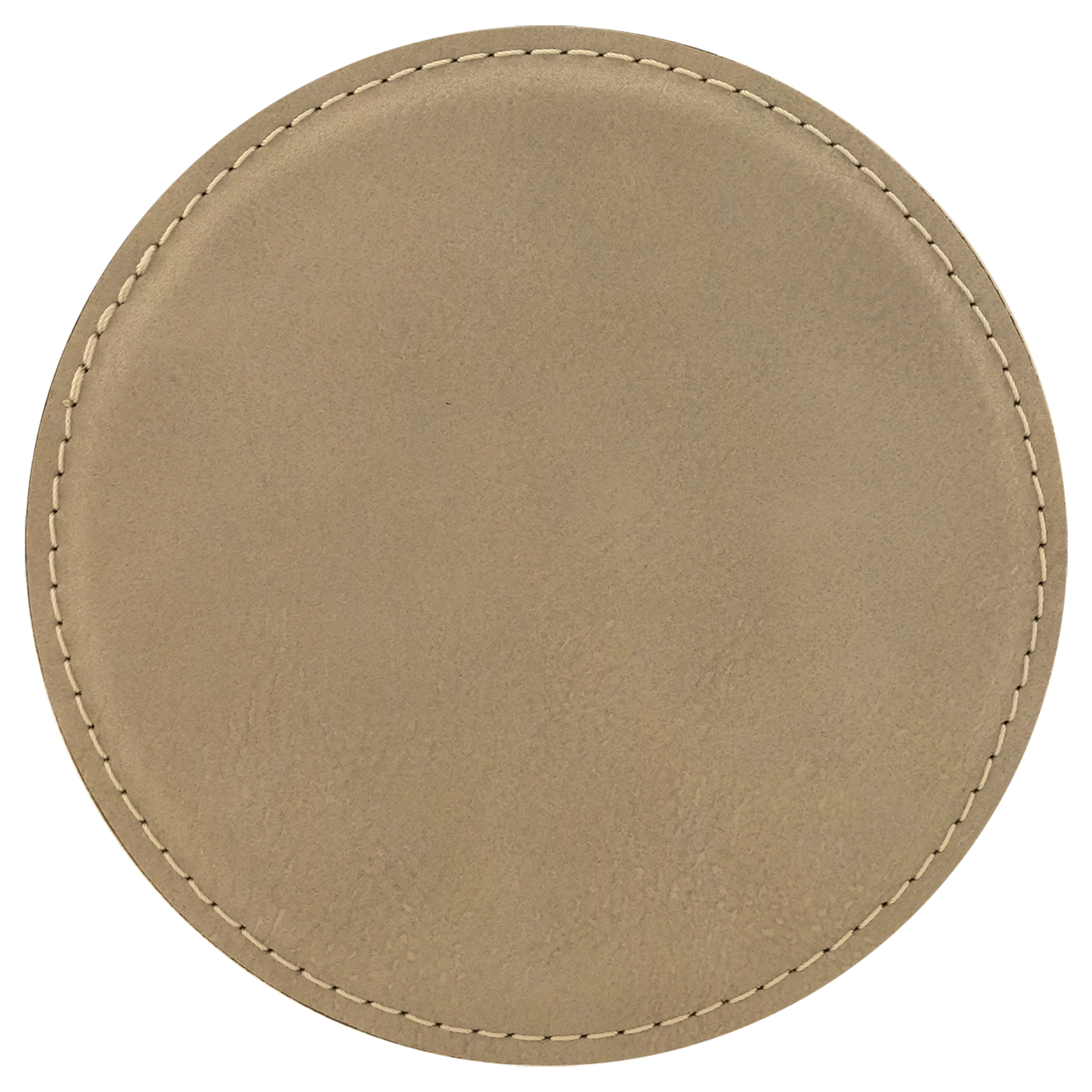 Round Leatherette Coaster