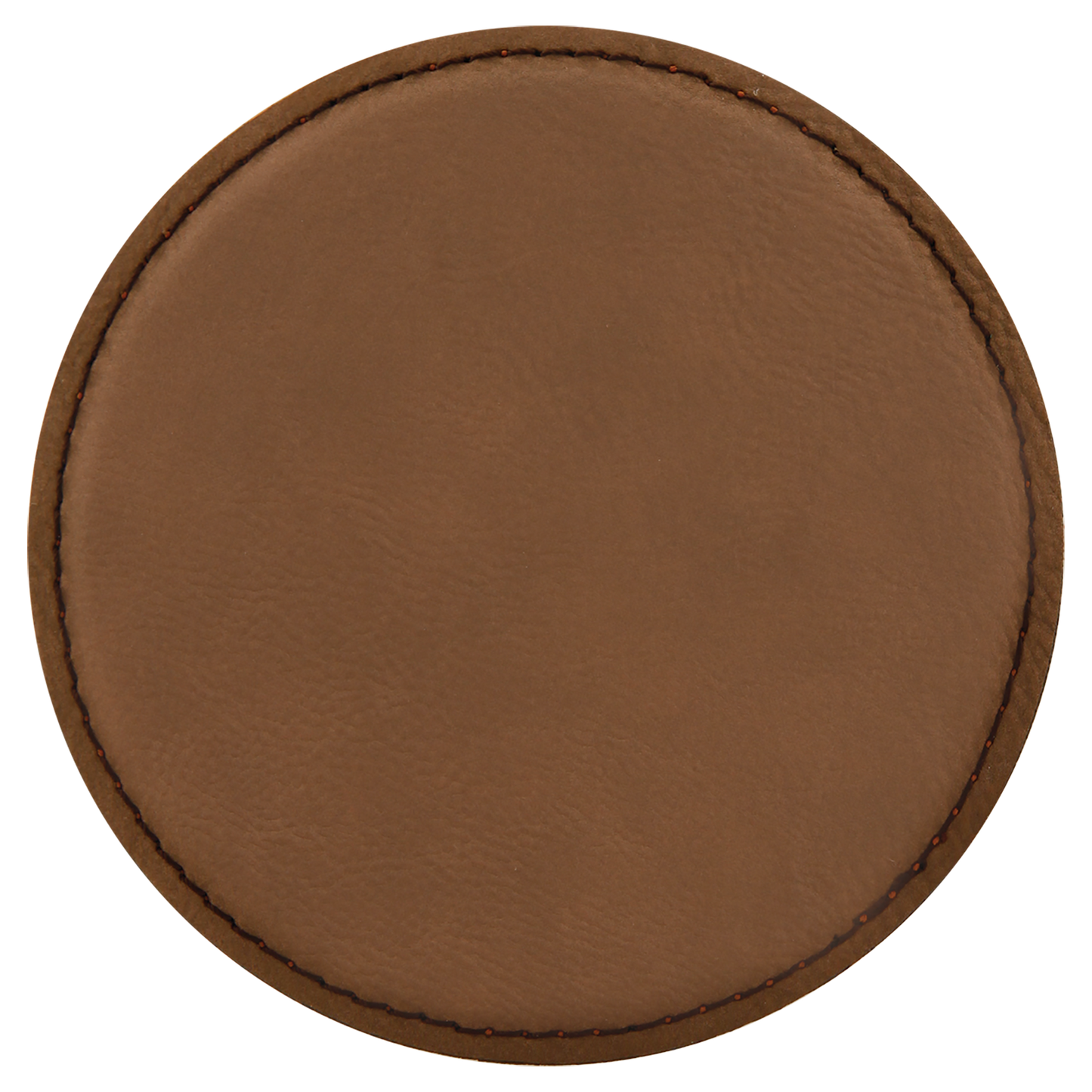 Round Leatherette Coaster