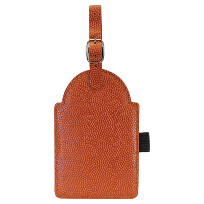 Basketball Leather Golf Bag Tag with 3 Wooden Tees