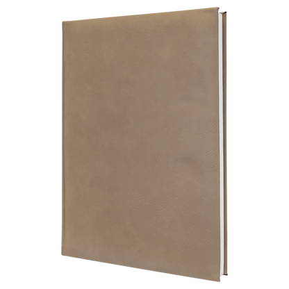 Leather Journal with Lined Notepad