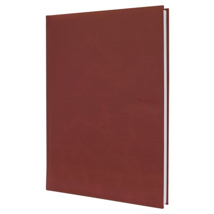 Leather Journal with Lined Notepad